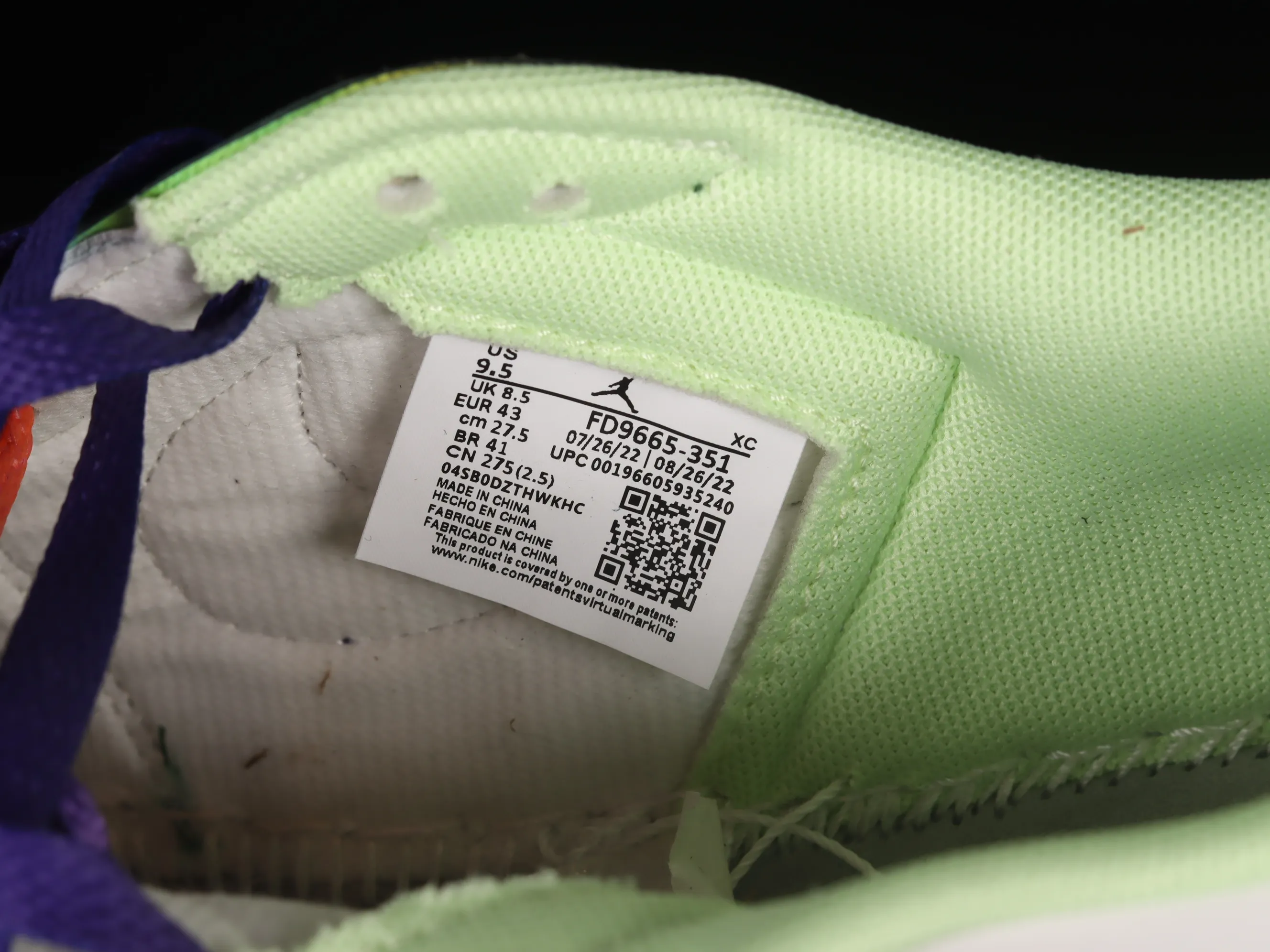 All categories Air Jordan Jordan series basketball shoes Air Jordan 1 Low Air Jordan 1 Low OG "Doernbecher" AJ1 Joe 1 charity low-top cultural and casual sneakers FD9665-351
